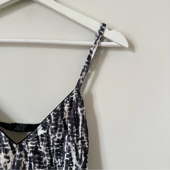 Proenza Schouler Classic One Piece Swimsuit Black/White Abstract Print Size S - Picture 6 of 10